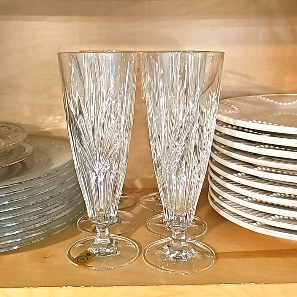 Crystal Bleikristall - Set of 8 - Glasses, Goblets,